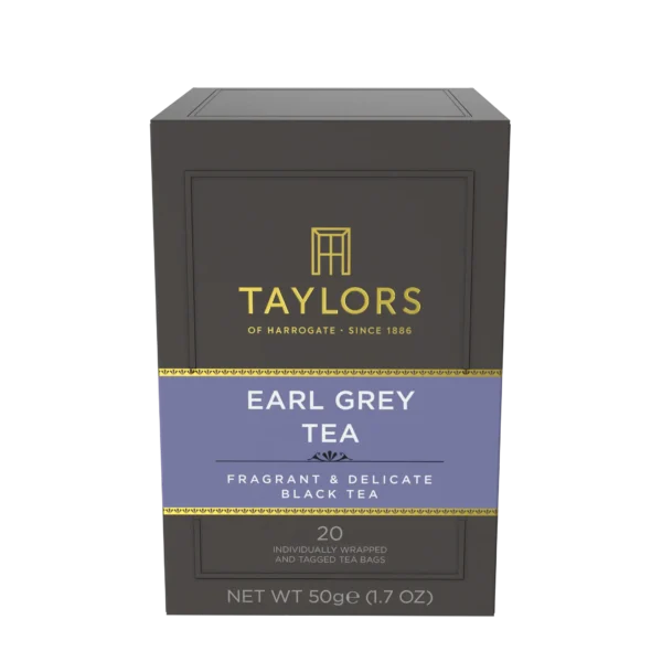 Earl Grey musta tee, 20 pussia