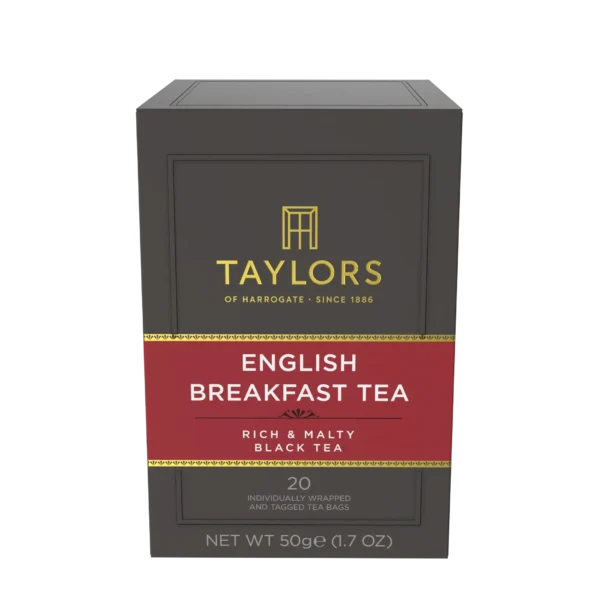 English Breakfast musta tee, 20 pussia
