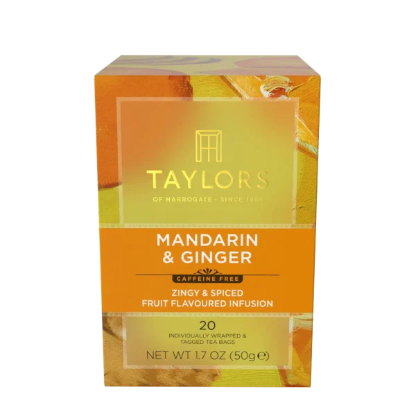 Mandarin & Ginger uutos, 20 pussia