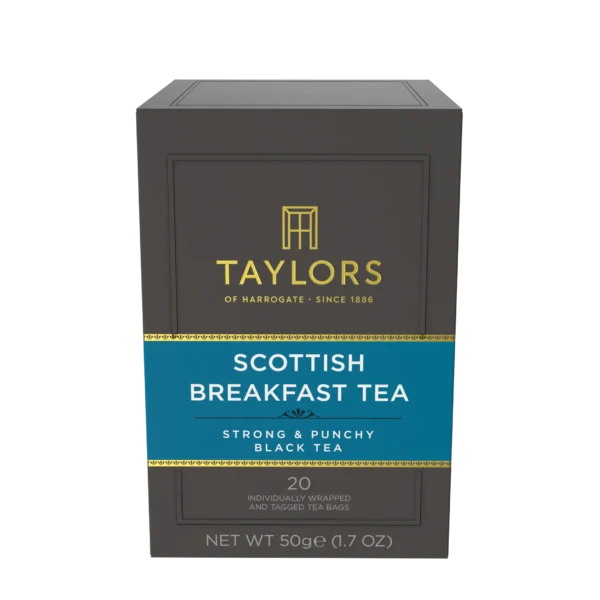 Scottish Breakfast musta tee, 20 pussia