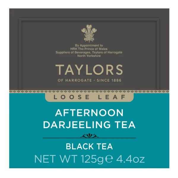 Afternoon Darjeeling musta tee, 125 G