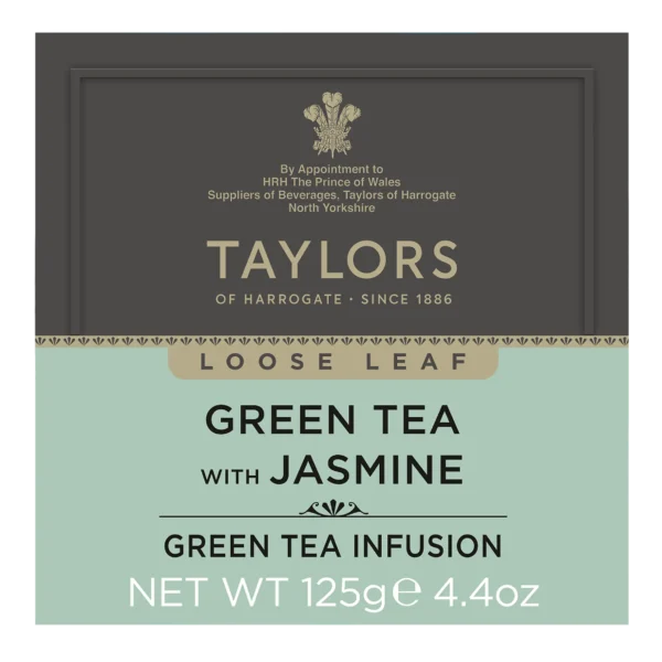 Green Tea with Jasmin vihreä tee, 125 G