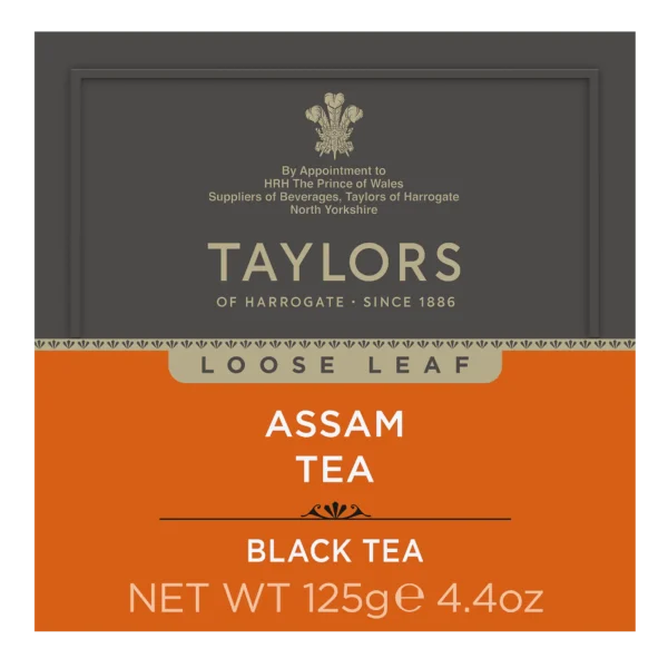 Pure Assam musta tee, 125 G
